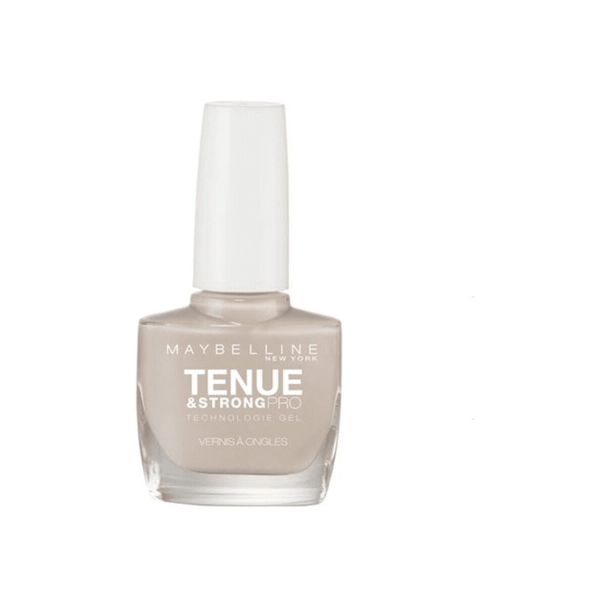 Maybelline New York Long-Lasting Strong Pro Nail Polish - 890 Greige Stee Béžová
