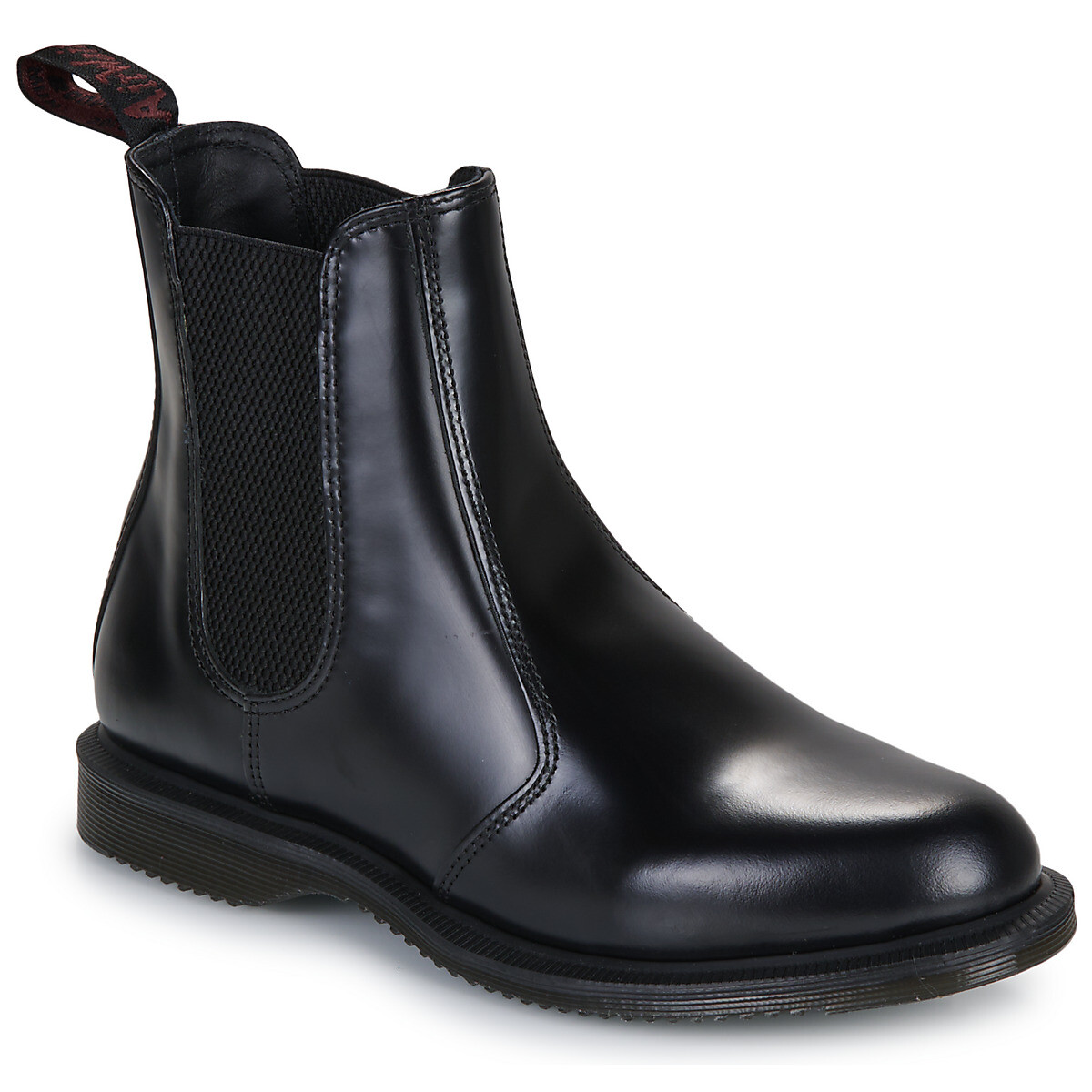 Dr. Martens  Flora Boot Blk Smooth  Černá