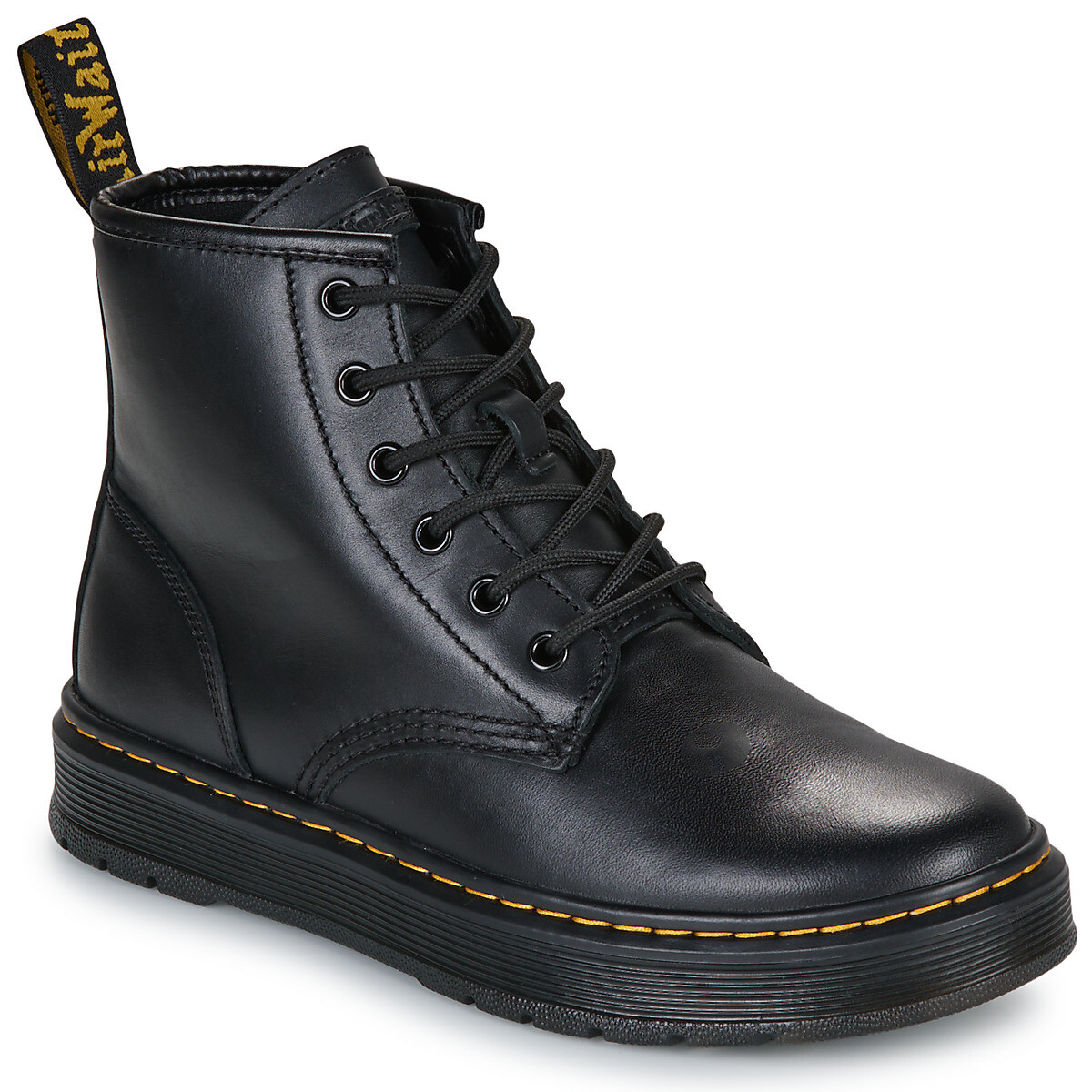 Dr. Martens  Brookline Chukka 6 Eye Boot Black Lusso  Černá