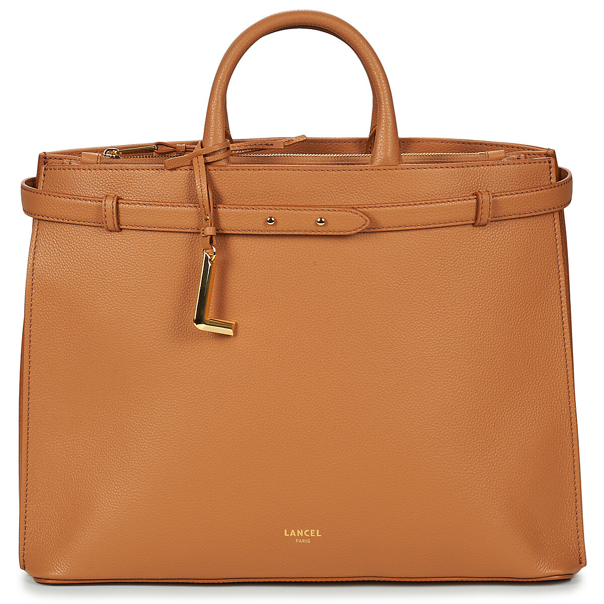 Lancel  FAUBOURG CARRYALL ZIP L  Hnědá
