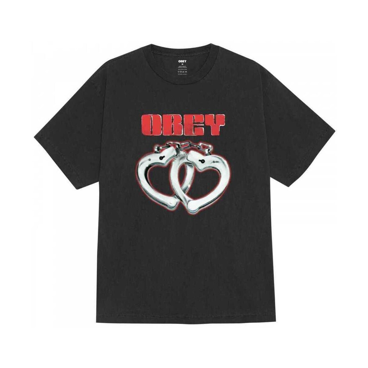 Obey  cuffs  Černá