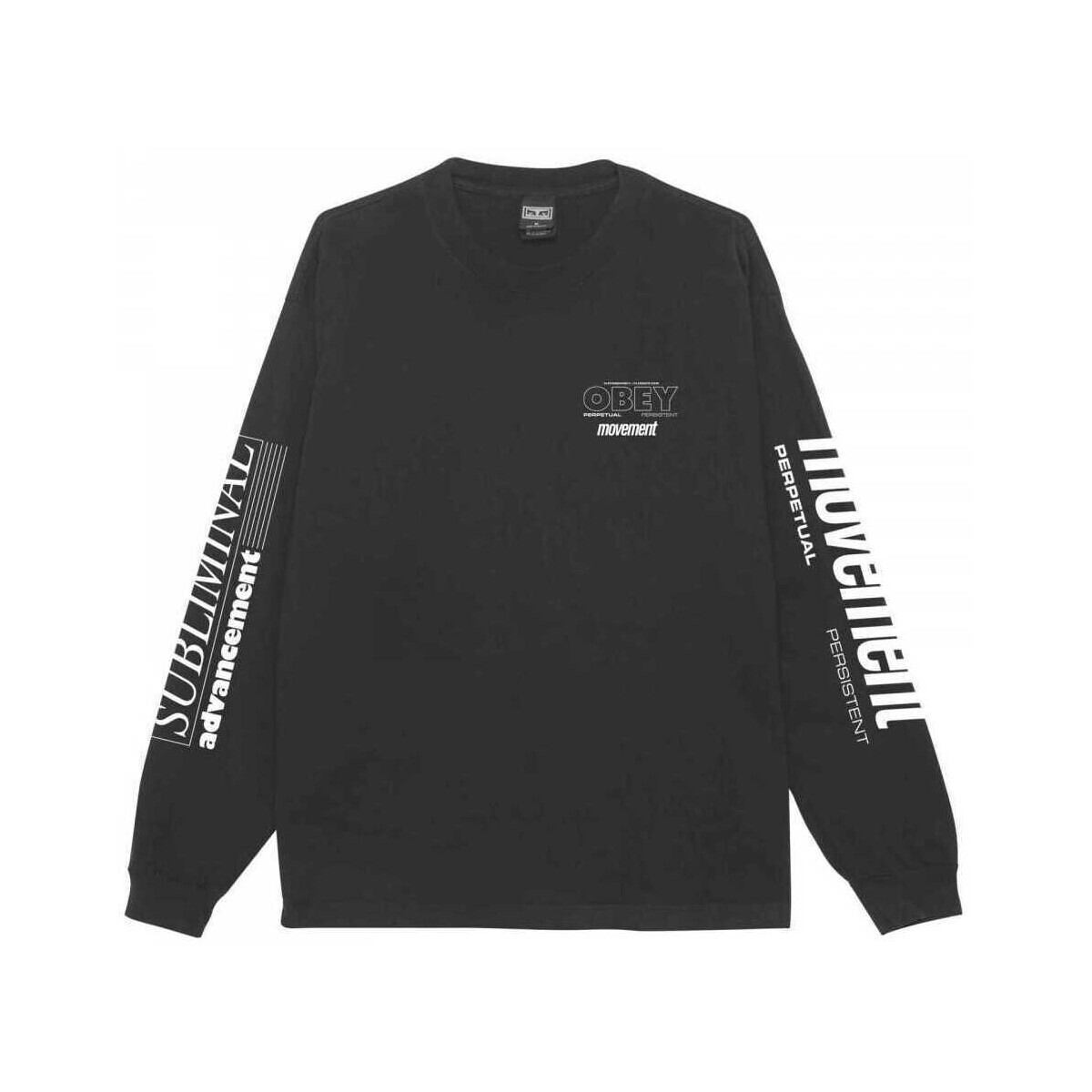 Obey  persistent movement  Černá