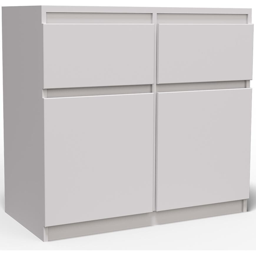 Komoda Merg 2S2F bílá