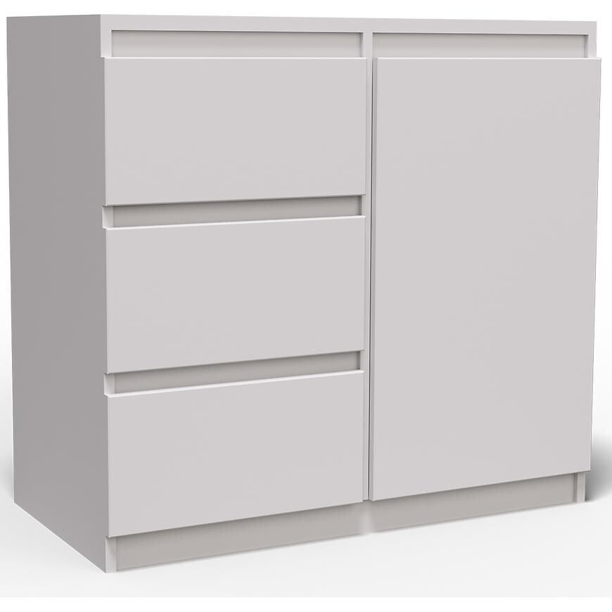 Komoda Merg 3S1F bílá