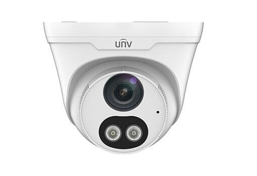Uniview IPC3612LE-ADF28KC-DL, 2Mpix IP kamera, turret, objektiv 2,8 mm (106,7°), IR+bílý přísvit 30m