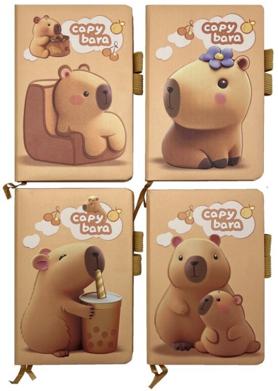 pkstar.cz Bloček Capybara C6 - linkovaný - 80 listů - PK59-18