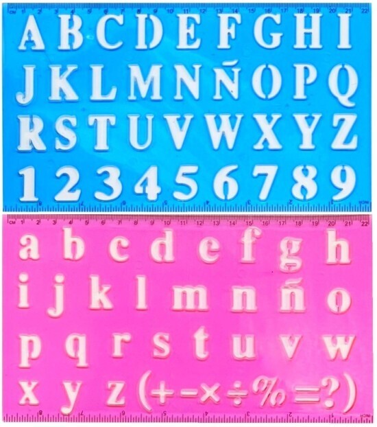 pkstar.cz Sada šablon - abc+ - PK15-20