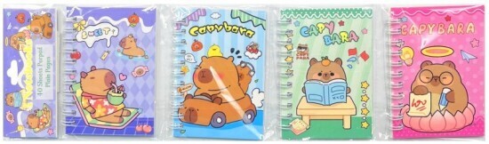 pkstar.cz Bloček Capybara - linkovaný - 40 listů - PK59-15