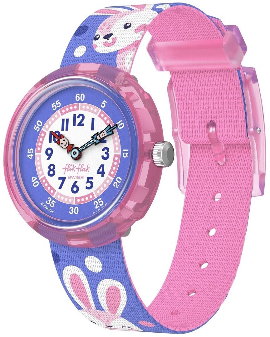 Flik Flak Dětské hodinky Peek-a-Bunny ZFBNP236