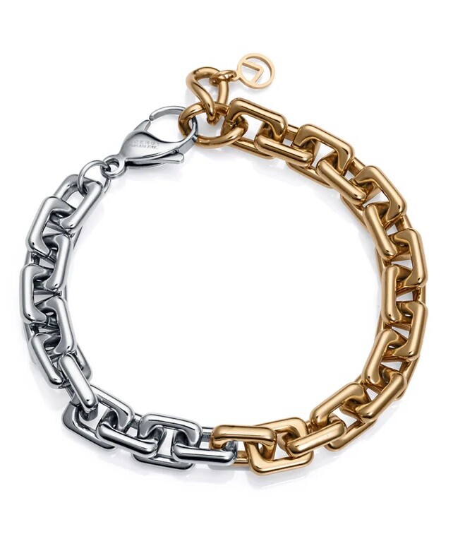 Viceroy Výrazný ocelový bicolor náramek pro ženy Chic 14197P01019