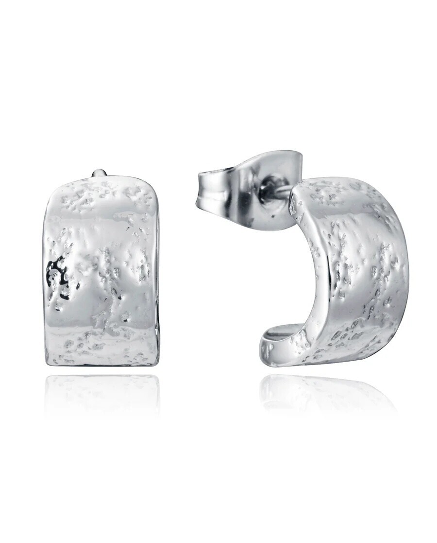 Viceroy Moderní půlkruhové náušnice Beat 75383E01000