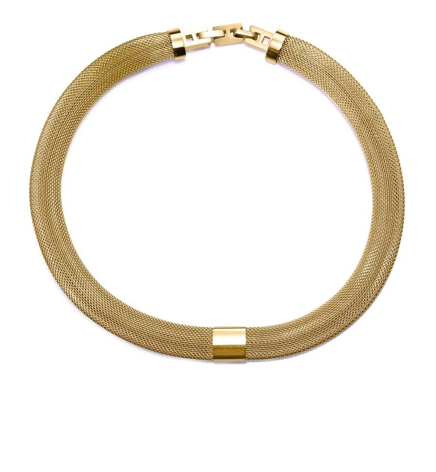 Viceroy Nepřehlédnutelný pozlacený náhrdelník Air 14204C01012