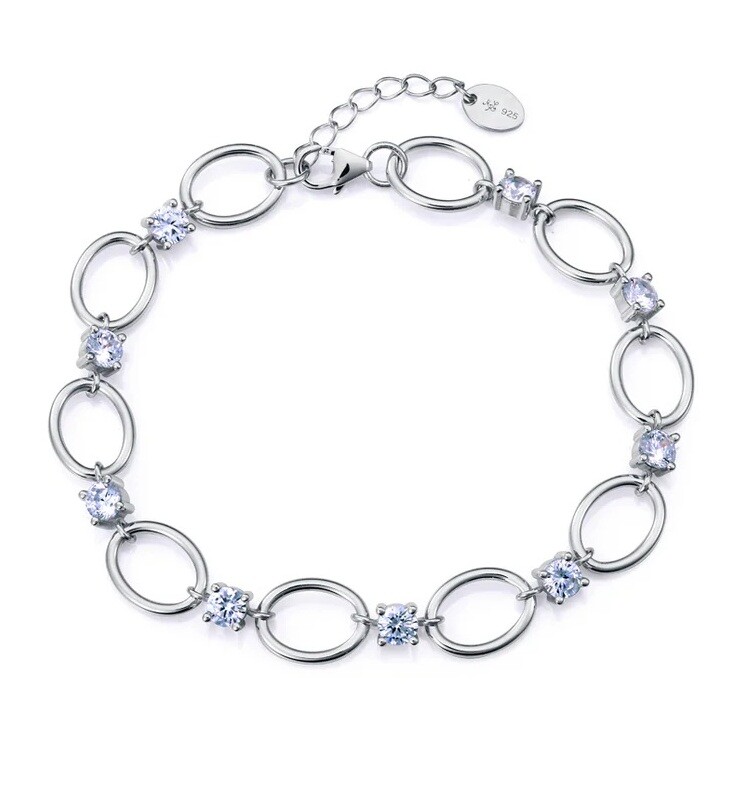 Viceroy Fashion stříbrný náramek s kubickými zirkony 13226P000-30