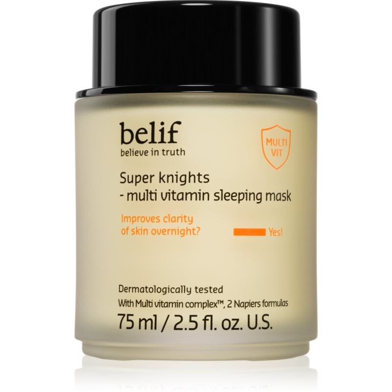 BELIF - Super Knights – Multivitaminová noční maska