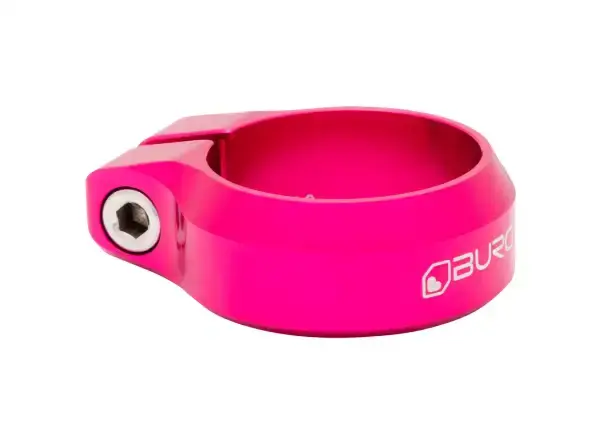 Burgtec sedlová objímka 34,9 mm Toxic Barbie Pink