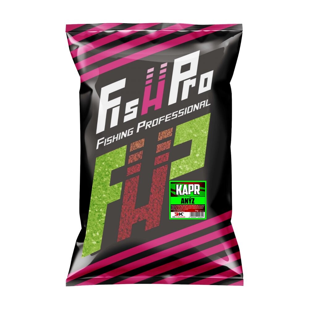 Fish Pro krmítková směs kapr anýz 1kg-NFPCCA