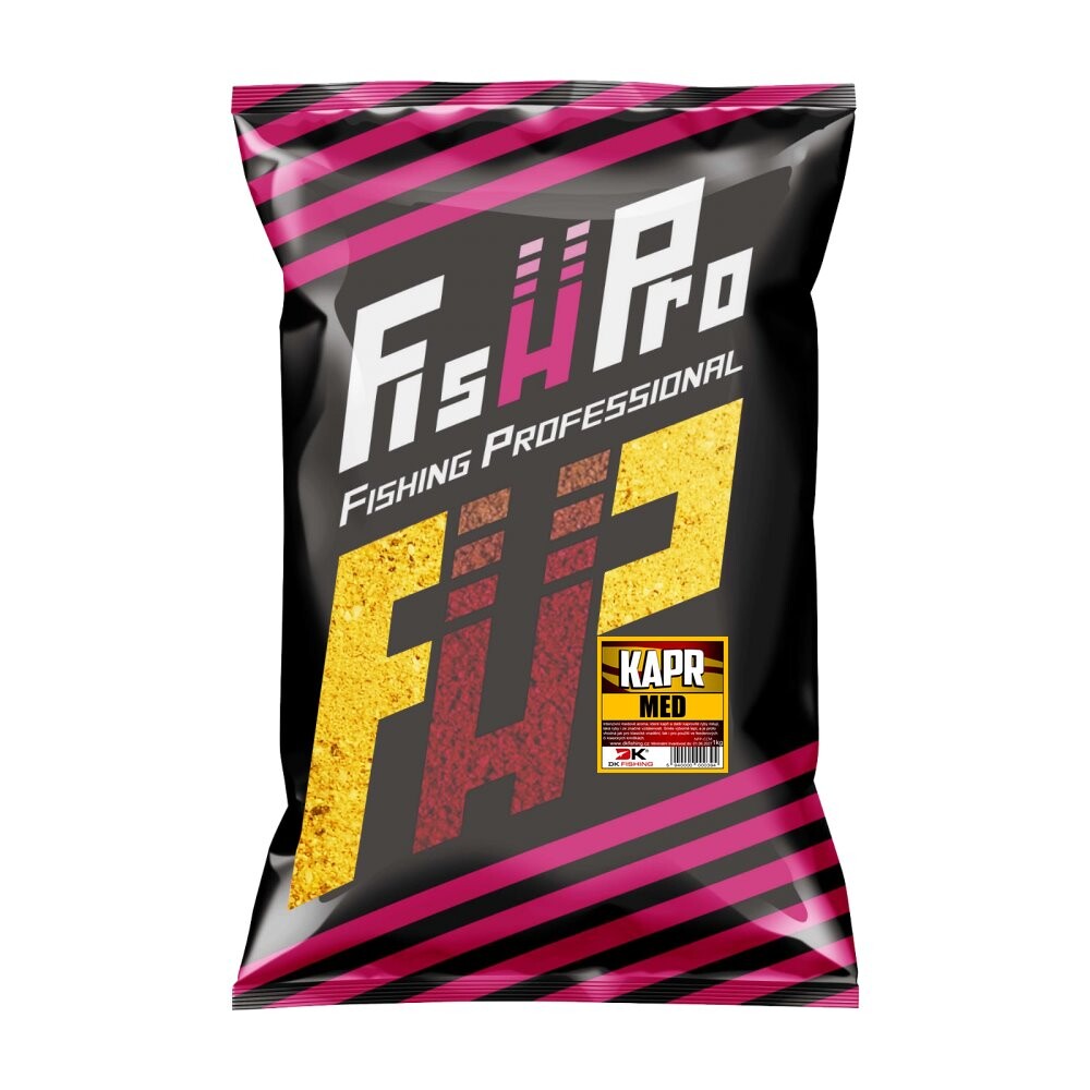 Fish Pro krmítková směs kapr med 1kg-NFPCCM