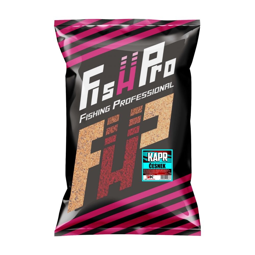 Fish Pro krmítková směs kapr česnek 1kg-NFPCCU