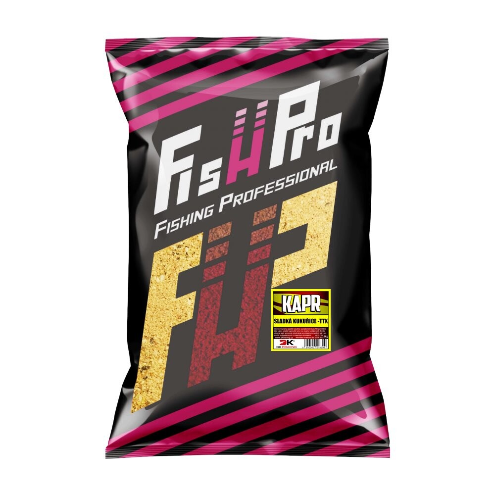 Fish Pro krmítková směs kapr sladká kukuřice-TTX 1kg-NFPTTX