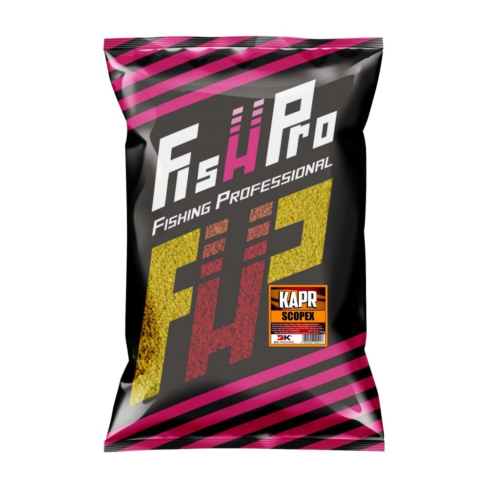 Fish Pro krmítková směs kapr scopex 1kg-NFPCCSX
