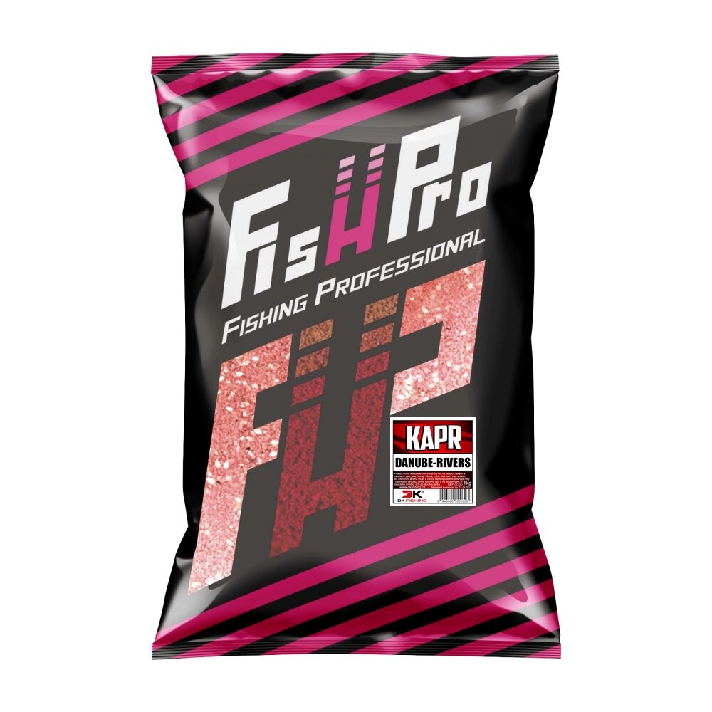 Fish Pro krmítková směs kapr danube-rivers 1kg-NFPCCDD