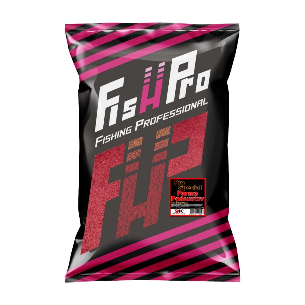 Fish Pro krmítková směs Pro Special parma podoustev red parmezan 1kg-NFPMSR