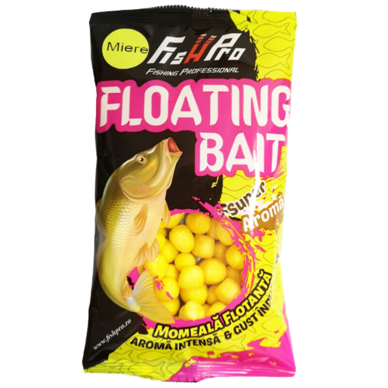 Fish Pro plovoucí nástraha Puffi Floating Bait med 6-10mm 15g-FPP610M