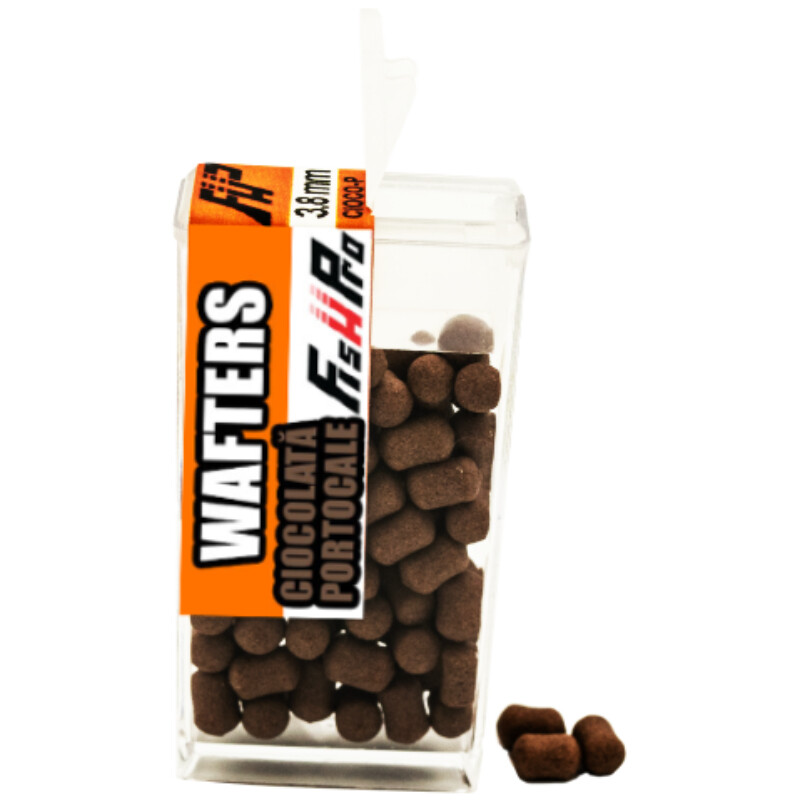 Fish Pro nástraha Wafters Easy Open čokoláda-pomeranč 3,8x5mm 80ks-FHPW38CP80