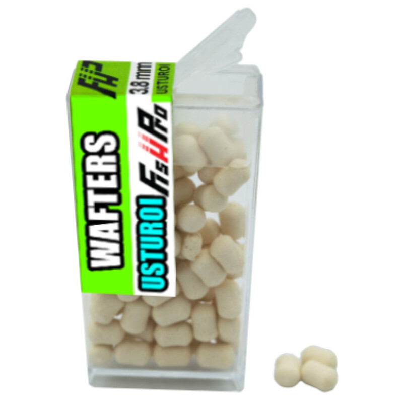 Fish Pro nástraha Wafters Easy Open česnek 3,8x5mm 80ks-FHPW38U80