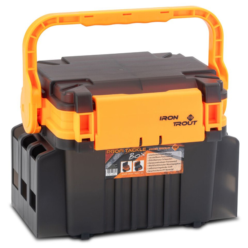 Iron Trout box Profi Tackle Box 31,5×23×24cm-7160211