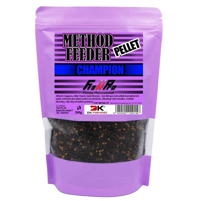 Fish Pro pelety Method Feeder champion 500g-FHPMP500CF