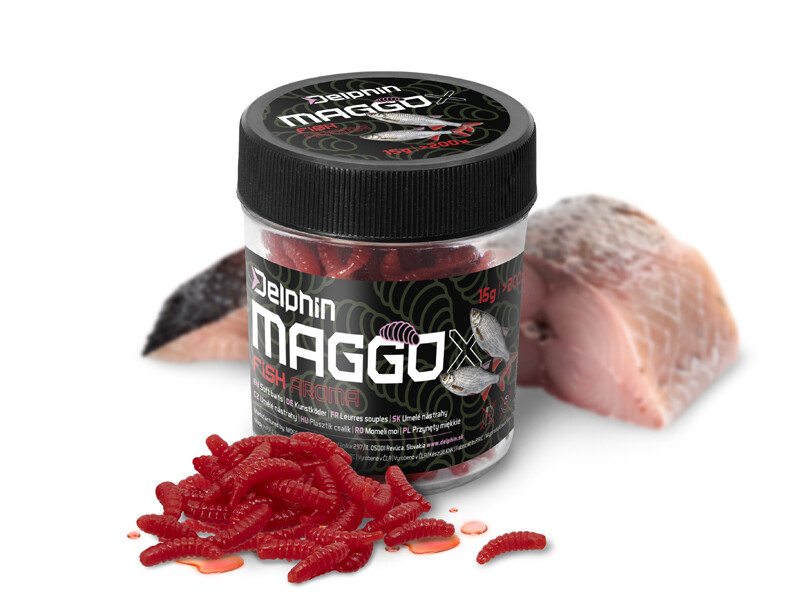 Umělá nástraha Delphin MaggoX Pop Up-Ryba