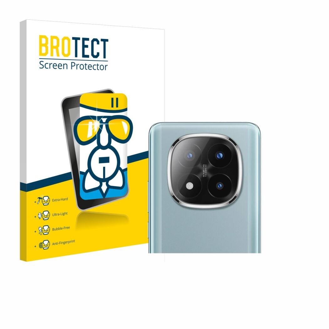 Ochranná fólie BROTECT AirGlass Glass Screen Protector for Xiaomi Redmi Note 14 Pro Plus (Pouze čočka)