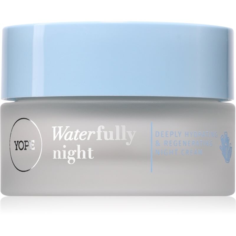 Yope Waterfully Deeply Hydrating & Regenerating Night Cream hydratační noční krém 50 ml