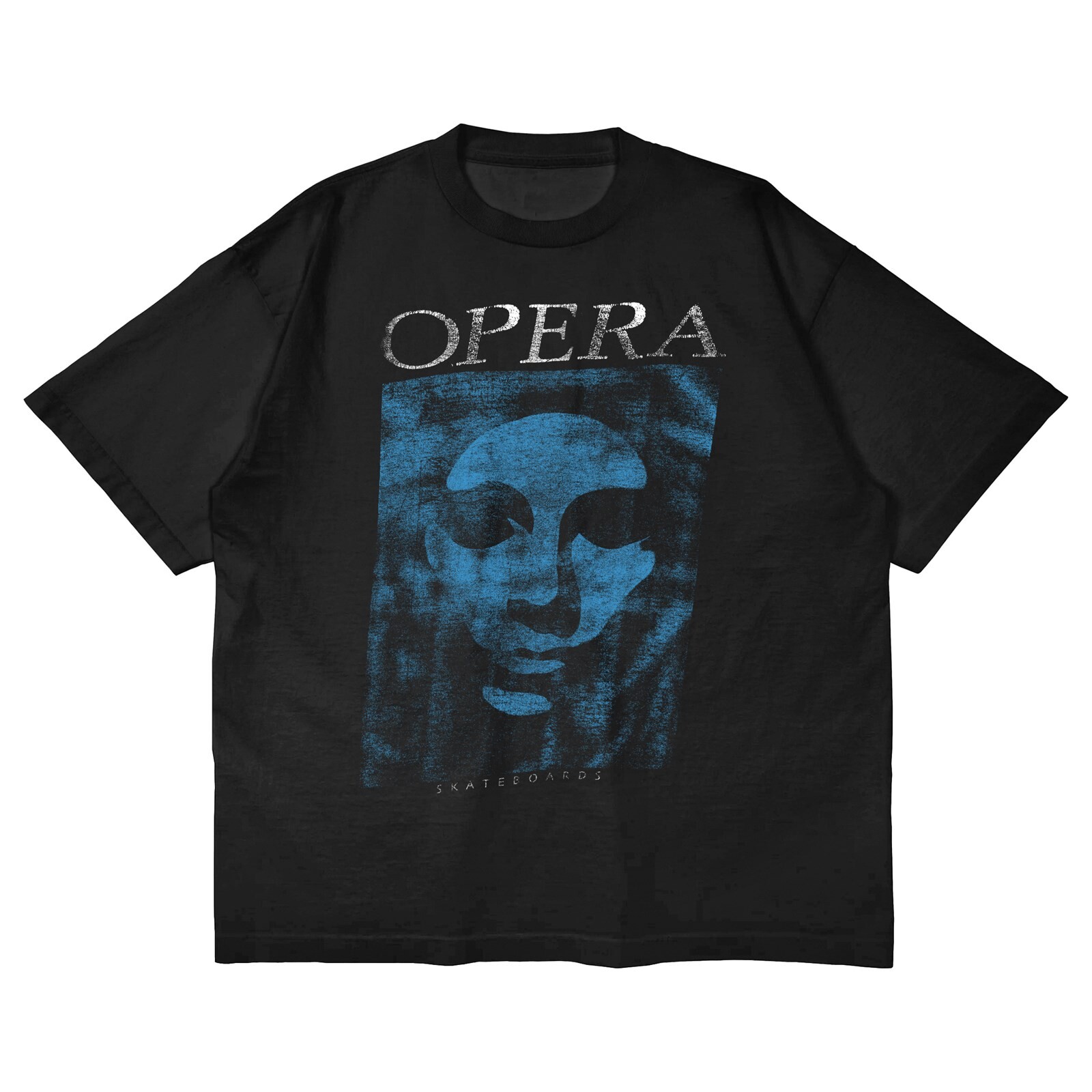 triko OPERA - Mask Vintage SS Premium Tee Black (BLACK)
