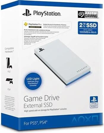 Seagate Game Drive External SSD for PlayStation® 2TB 2.5SE USB 3.1 C