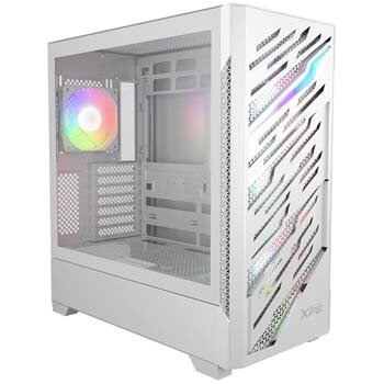 ADATA XPG case STARKER AIR BTF Mid-Tower, bez zdroje, 4x 120mm ARGB, Bílá