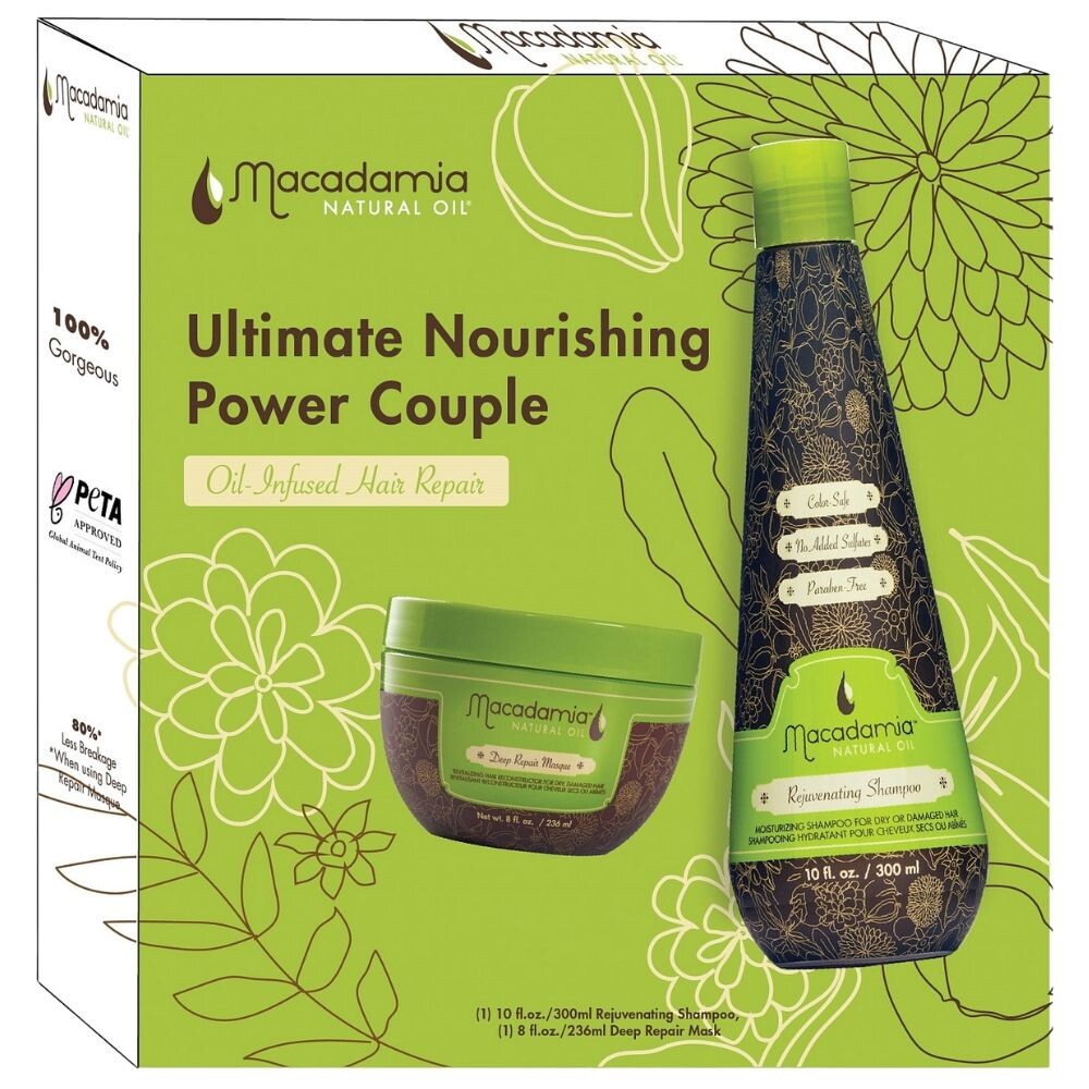 Macadamia Dárková sada vlasové péče Ultimate Nourishing Power Couple
