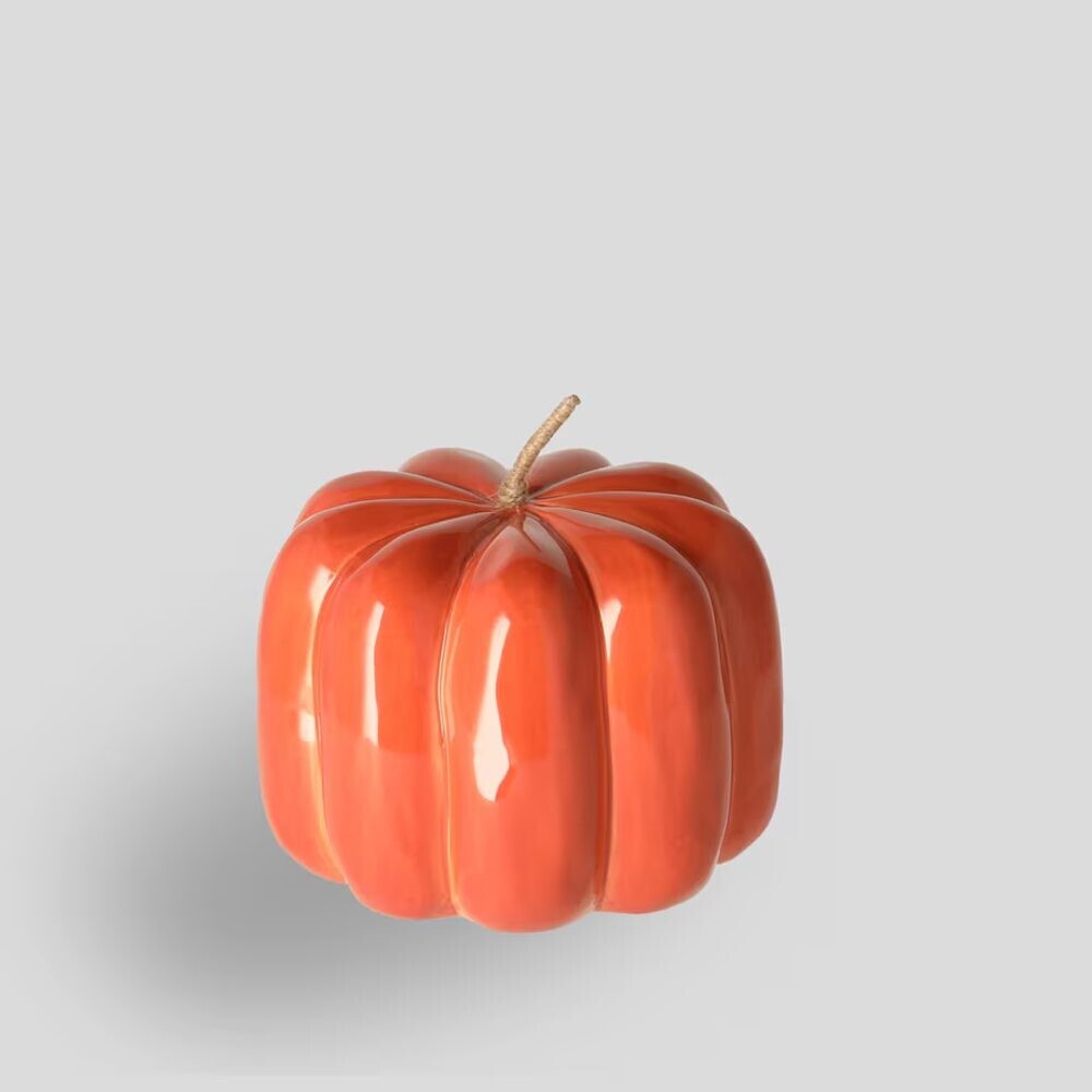 HOME & YOU Dýně keramická 20 cm - oranžová