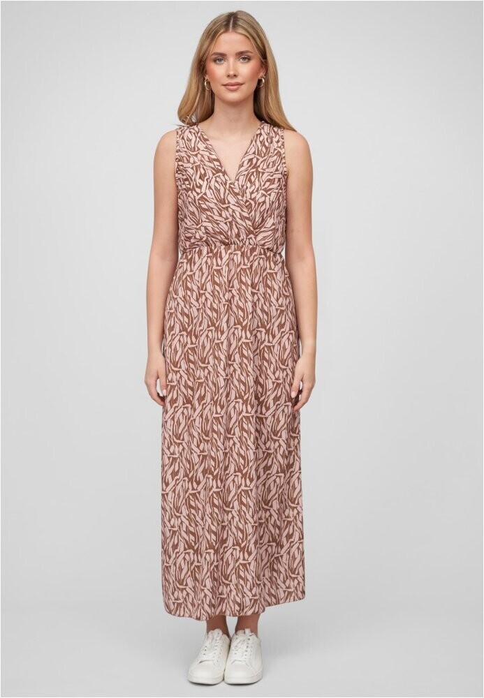 Cloud5ive Damen Maxi Kleid in Wickeloptik mit All Over Print XL