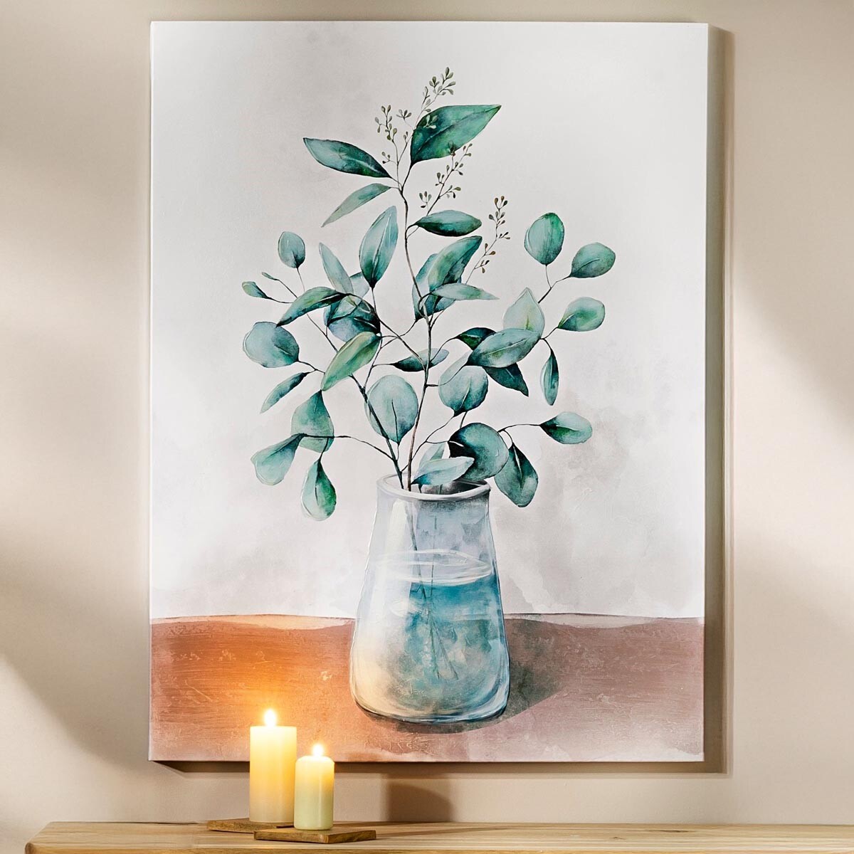 Weltbild Nástěnný obraz Eukalyptus v kuželovité váze