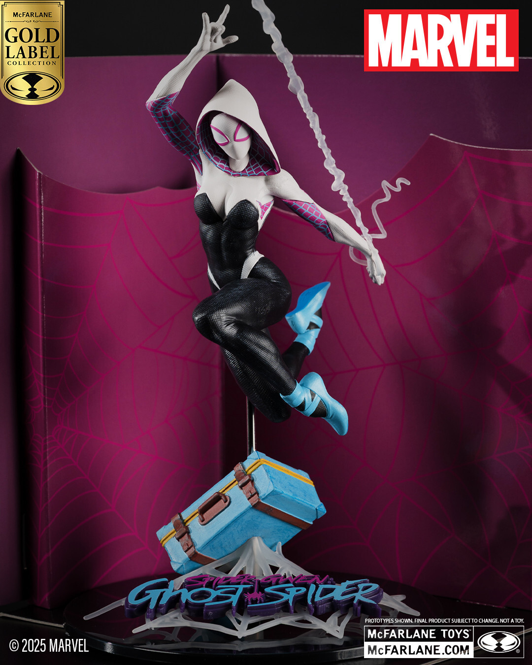 McFarlane | Spider-Man - Marvel PVC Statue 1/10 Ghost-Spider (The Amazing Spider-Man #1) 17 cm