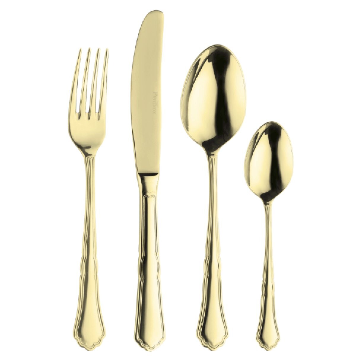 Sada příborů SETTECENTO TREASURE GOLD, sada 24 ks, zlatá, Pintinox