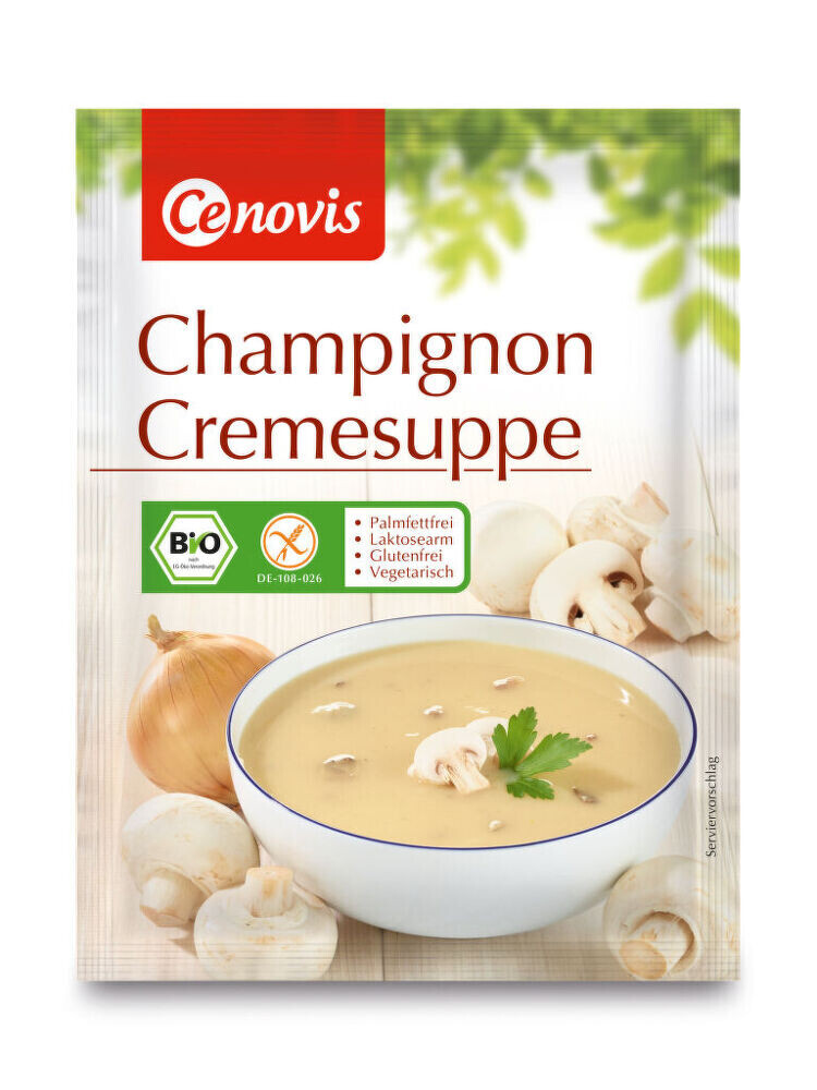 Polévka žampionová 60 g BIO CENOVIS