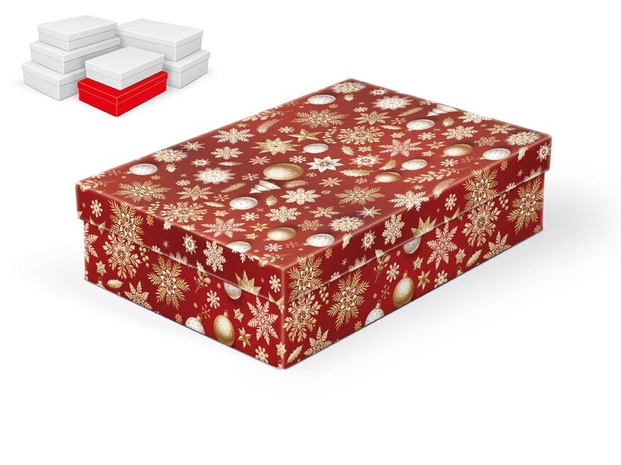 MFP 5371303 Krabice dárková vánoční A-V012-C 28x18x7cm