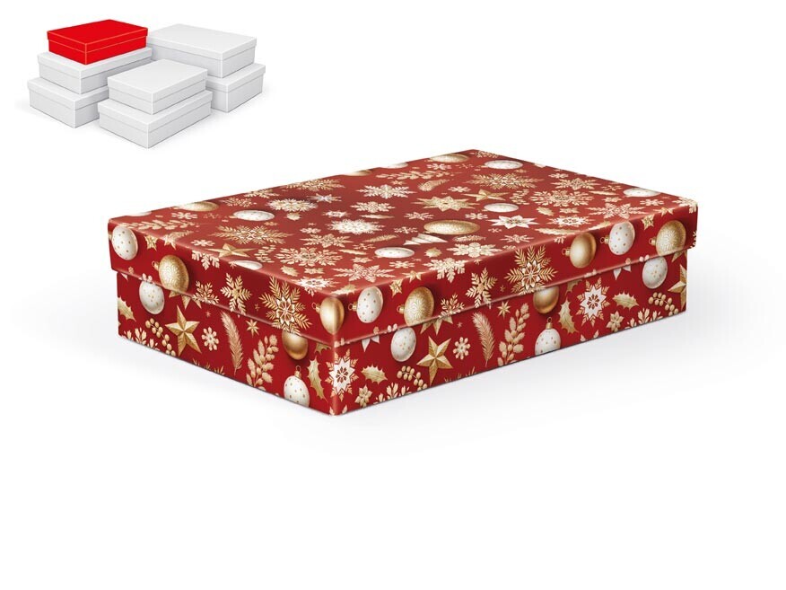 MFP 5371302 Krabice dárková vánoční A-V012-B 26x17x6cm