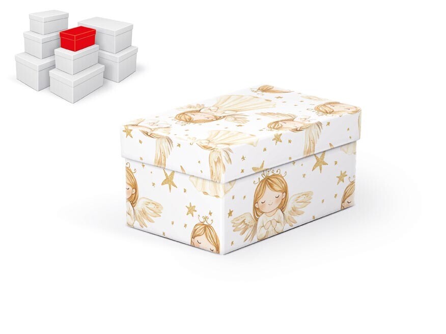 MFP 5371308 Krabice dárková vánoční B-V011-A 16x10x8cm