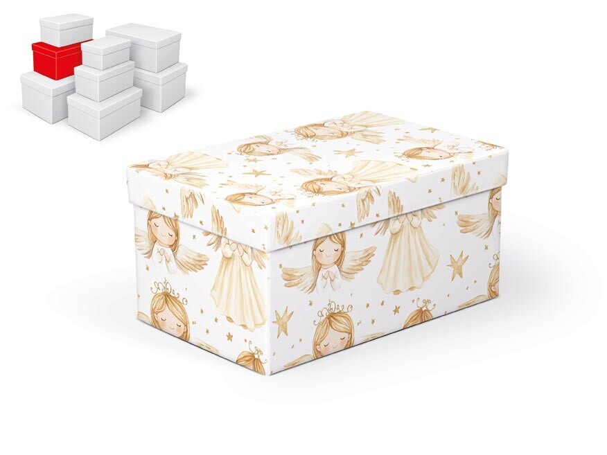 MFP 5371311 Krabice dárková vánoční B-V011-D 22x14x11cm