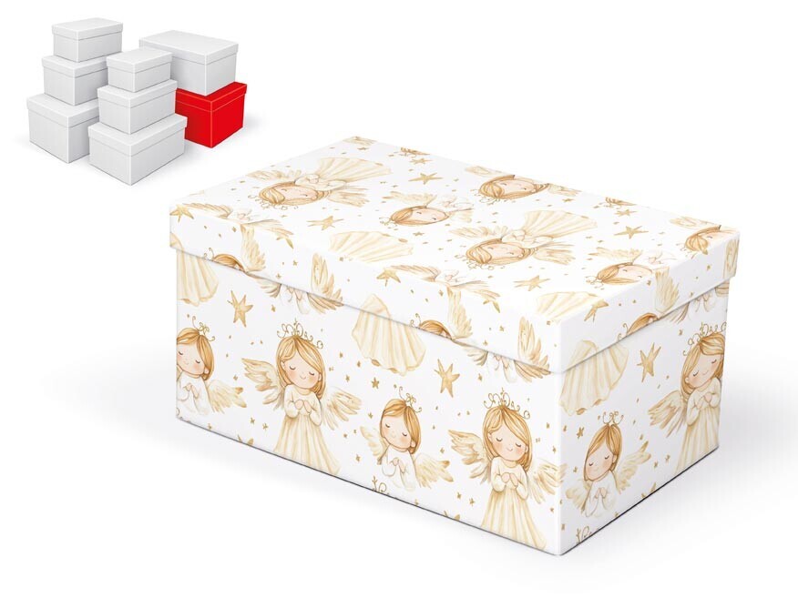 MFP 5371315 Krabice dárková vánoční B-V011-H 30x19x15cm