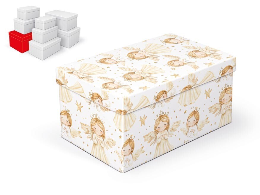 MFP 5371314 Krabice dárková vánoční B-V011-G 28x18x14cm